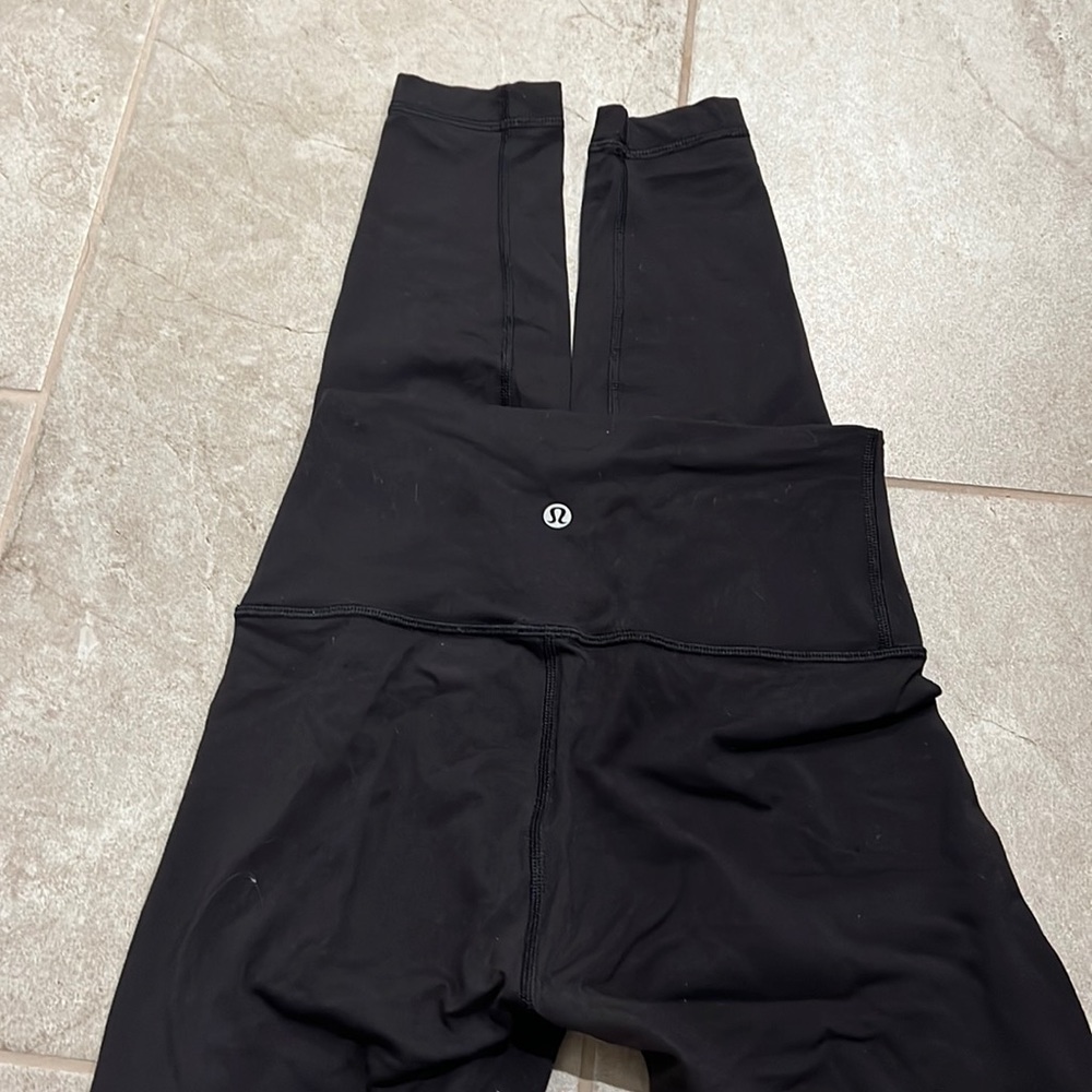black lululemon align legging size 4